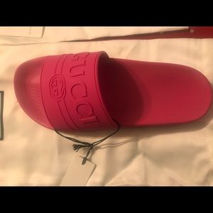 SOLD pink Gucci slides *Authentic*